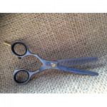 Jaguar Pre Style Relax design left 5.25" 28 tooth thinner or texturing scissor.